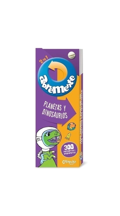 Abremente 2 en 1: Planetas y dinosaurios
