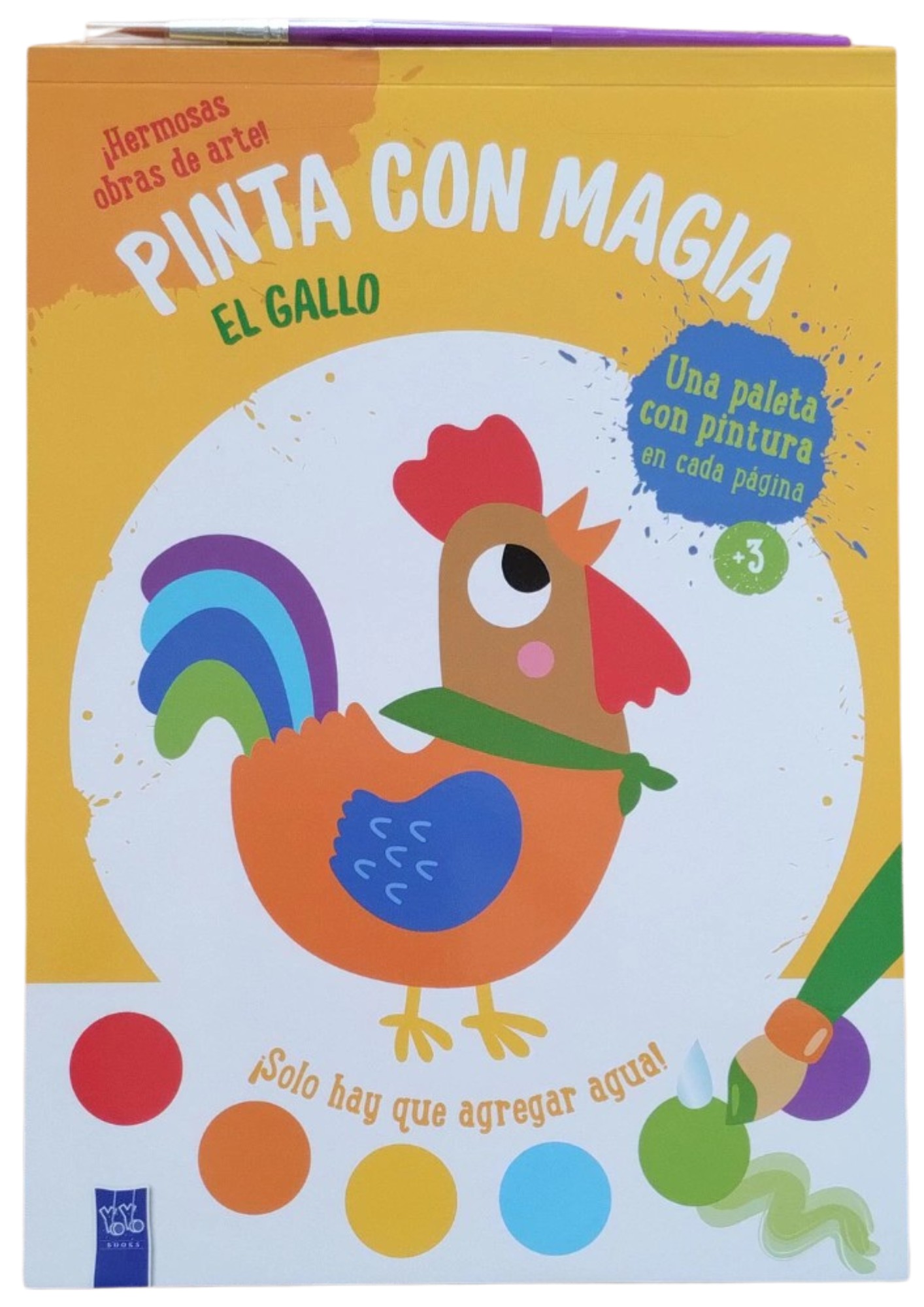 PINTA CON MAGIA: EL GALLO